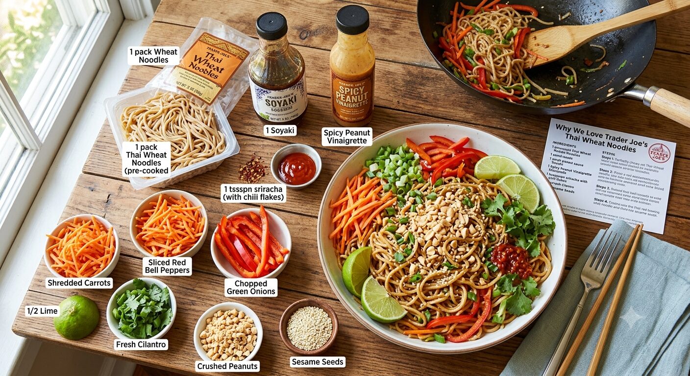 trader joe's thai wheat noodles recipe