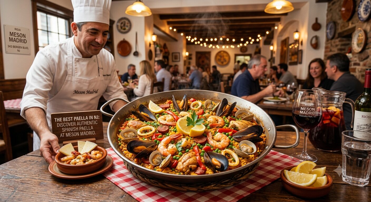 Best Paella in New Jersey: Discover Authentic Spanish Paella at Meson Madrid